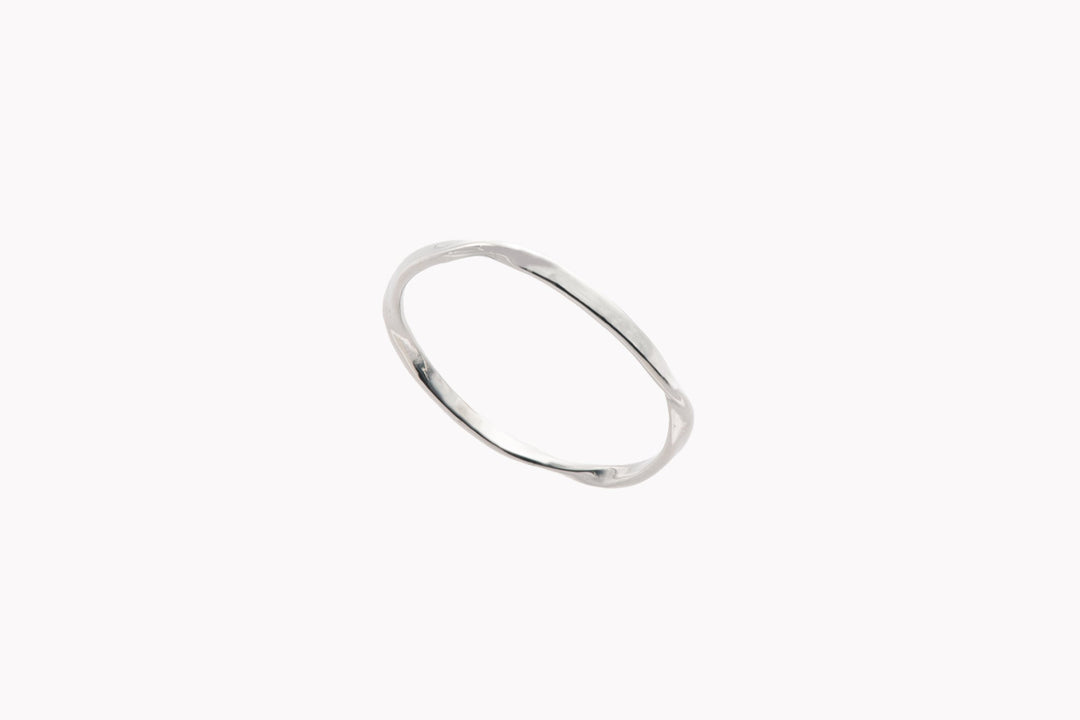 Flow Line - PT900 フローラインリング鏡面ポリッシュ - 