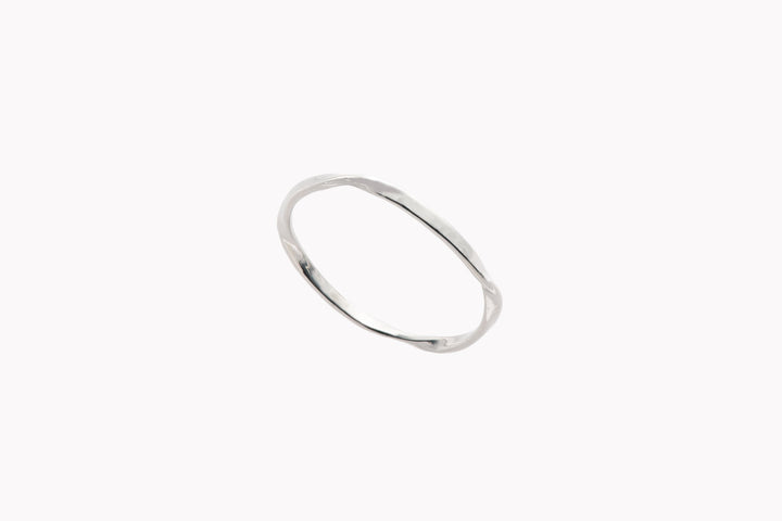 Flow Line - PT900 フローラインリング鏡面ポリッシュ - 
