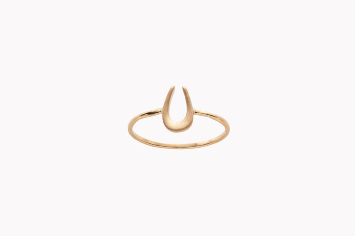 Horseshoe - K18 ホースシューリング艶消マット - 