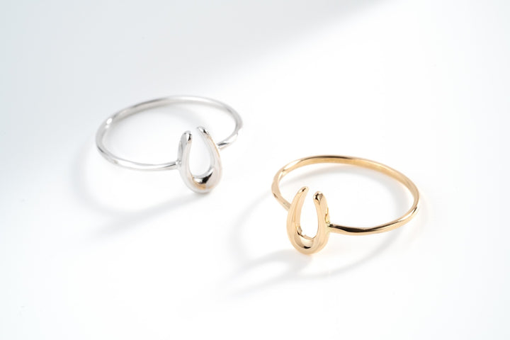 Horseshoe - K18 ホースシューリング鏡面ポリッシュ - 