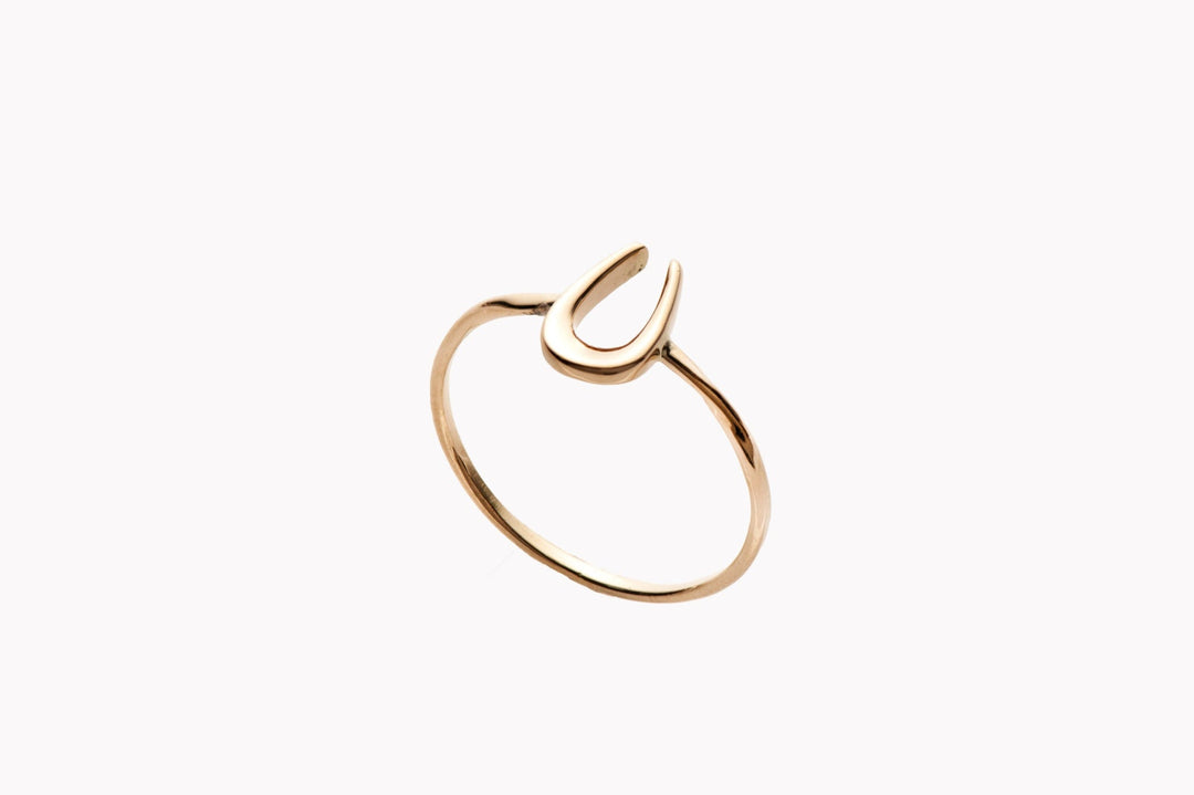 Horseshoe - K18 ホースシューリング鏡面ポリッシュ - 