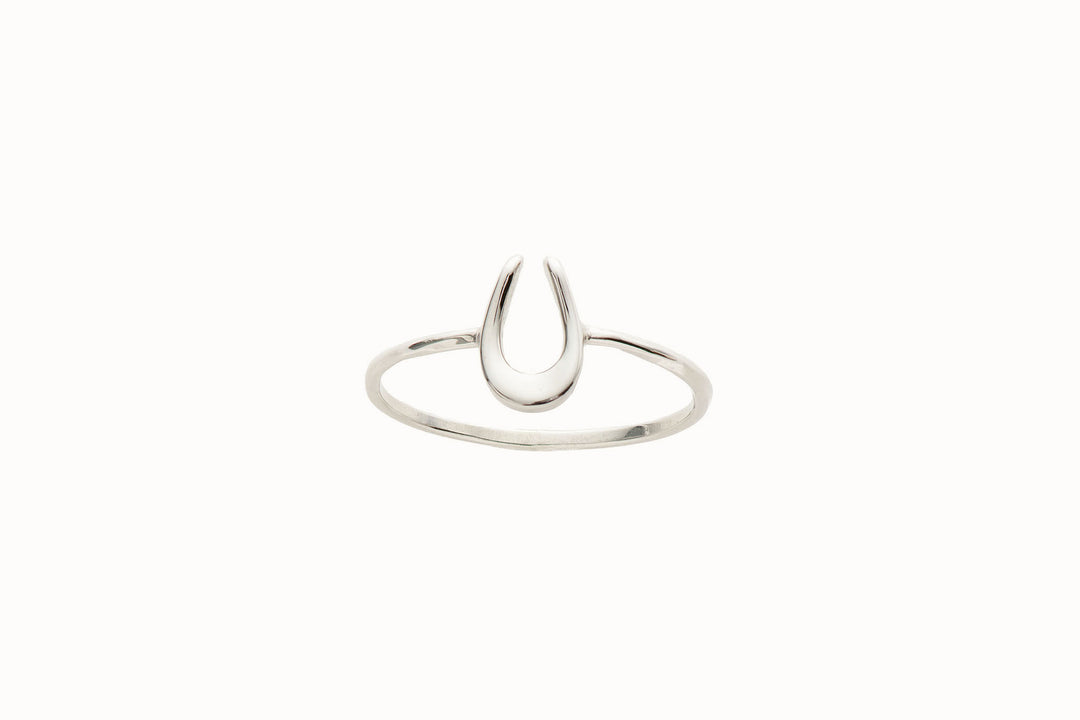 Horseshoe - PT900 ホースシューペンダント鏡面ポリッシュ - 