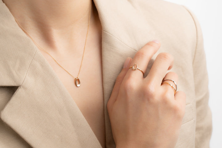 hourseshoe-pendant - K18ホースシューペンダント鏡面ポリッシュ - 
